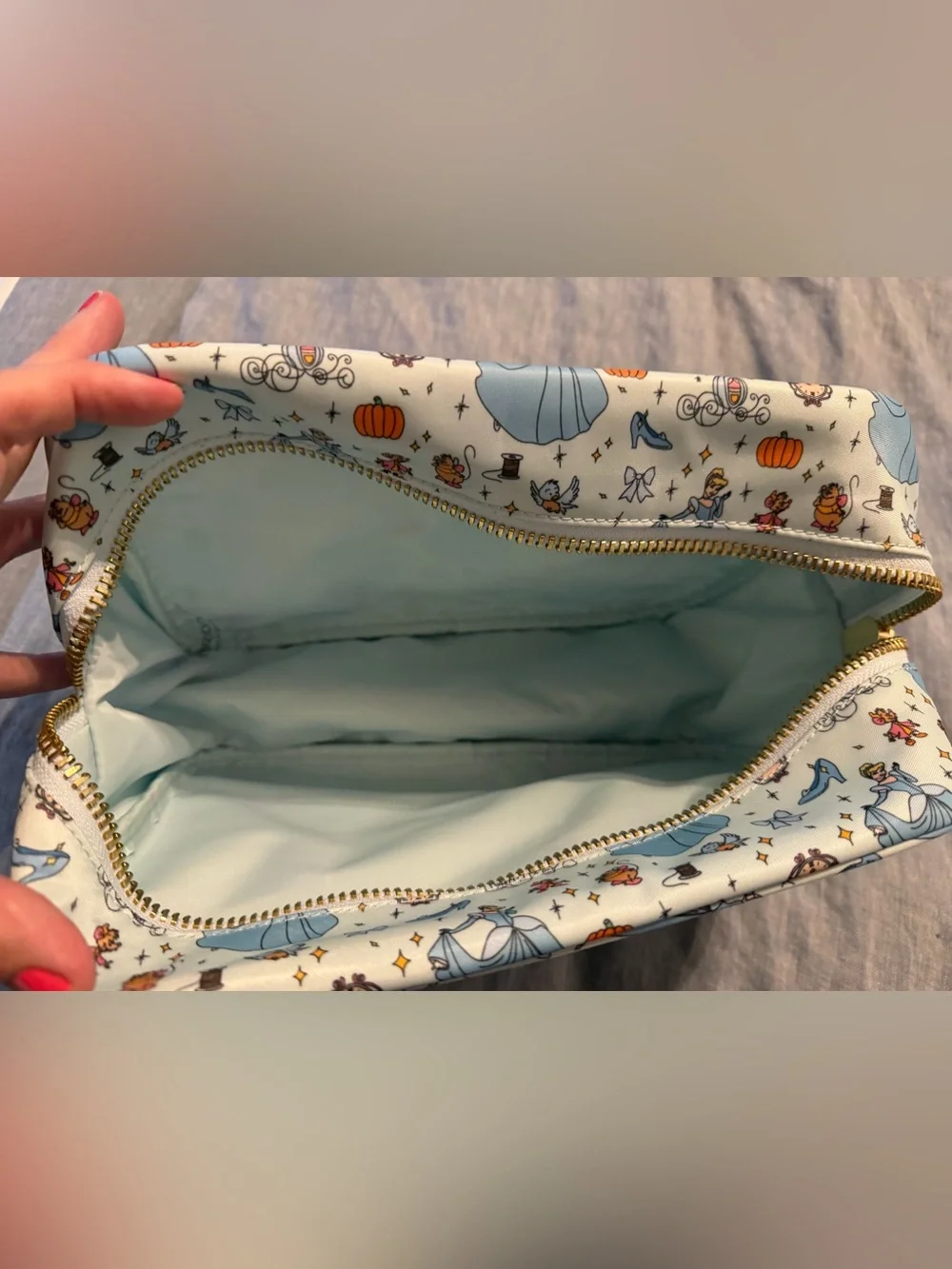 Stoney Clover Lane x Disney - Large Cinderella Pouch